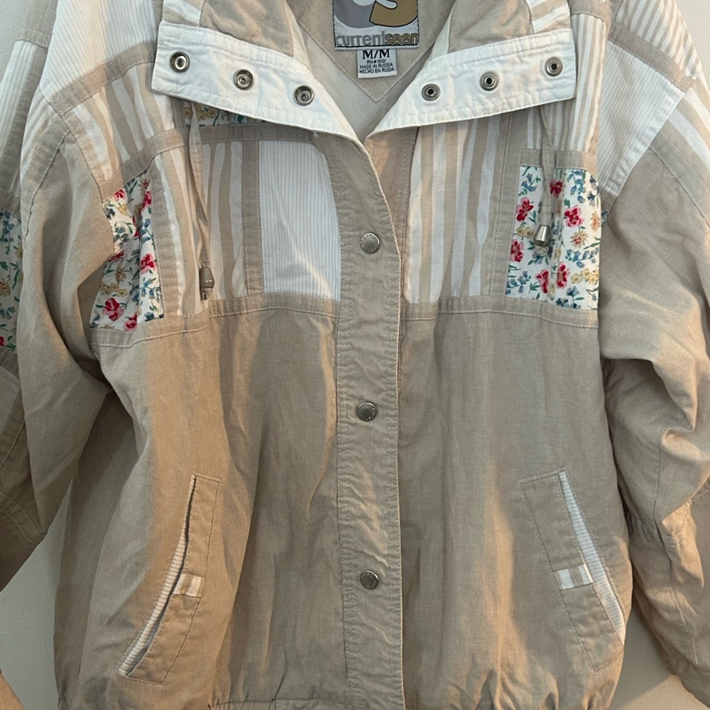 Vintage 90s patch-work jacket